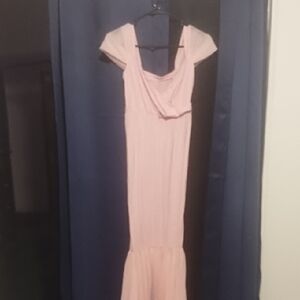 Chic Pink Maxi Dress